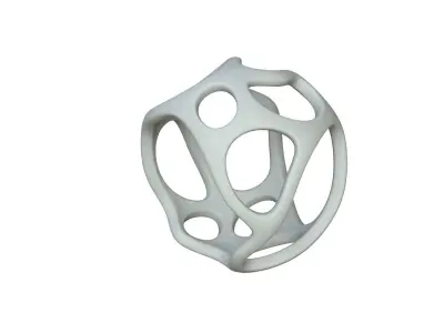 SciFi Cube Object No 42768 Low Poly Shape Texture