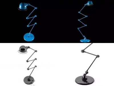 Loft floor 6arm 3D model