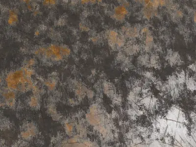 Rusted Metal Walkway PBR Seamless Texture