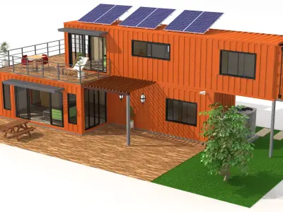 Container Villa  3D model