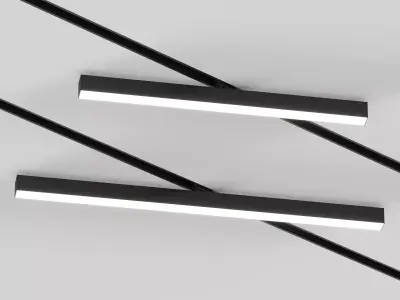 Track light HOKASU 3540 TR4 Free 3D model