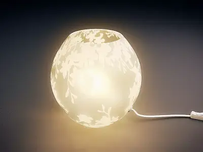 KNUBBIG Table lamp Ikea 3D model