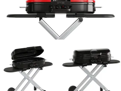  Grill Set 3  Low-poly 3D model