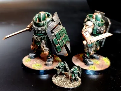 7mm - Jade Coalition Pack 1 3D print model