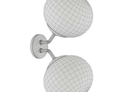 Mitzi Estee Wall Sconce Low-poly 3D model