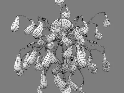 794124 Manica Lightstar Chandelier 3D model