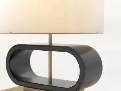 Oskar Reclining Table Lamp by Nova Lighting 3D model