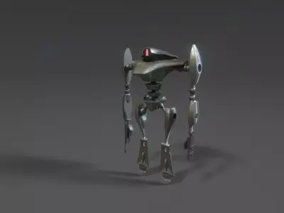 Aqua Droid 3D model purchase
