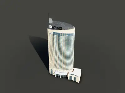 The Address Dubai Mall - Dubai 3D model