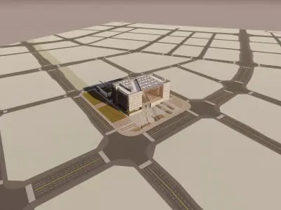 Office Building Architectural Proposal - Lumina Forest 3D model