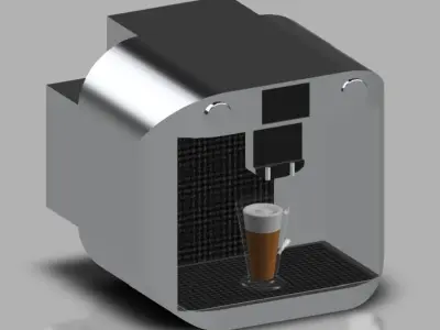 coffee maker 3D model