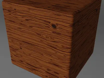Seamless PBR Wood - Walnut Light 004 Texture