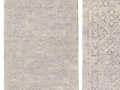 PARISA WOOL RUG 3D model