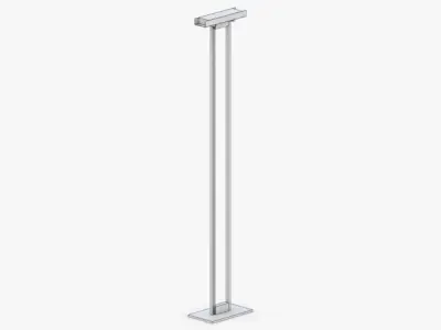 1437 - Floor Lamp Low-poly 3D model