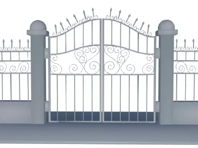 Gate 3D V6 3D print model