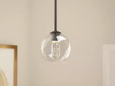 Kettner Light Single Globe Pendant Free 3D model