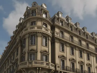 City Building V 3D model