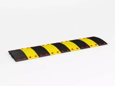 Reflective Speed Bump 3D model