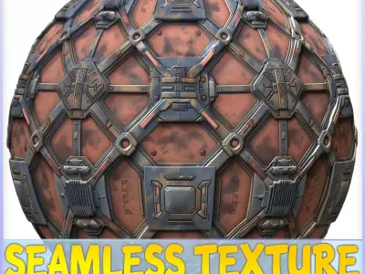 Sci-FI Seamless Texture Texture 11