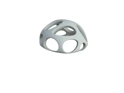 SciFi Cube Object No 54567 Low Poly Shape Low-poly 3D model
