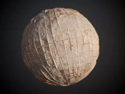 Concrete Wall Cracked Rough Damaged Seamless PBR Texture  Texture