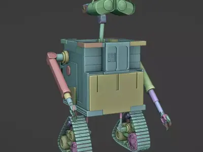 Wall-E 3D Model 3D model