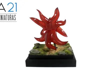 Naruto Baryon Mode 3D print model