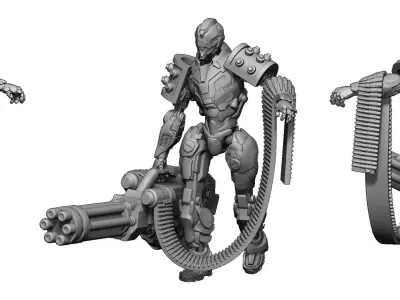 Heresylab Redeemers Titan Robot 2 3D print model