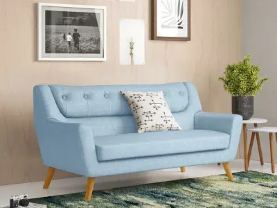Worreno Seater Sofa  - 2 Colour 3D model