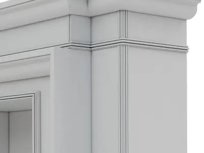 Dantone Home fireplace 3D model