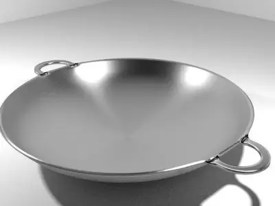Vintage Kitchenware - Frying Pan 3D model