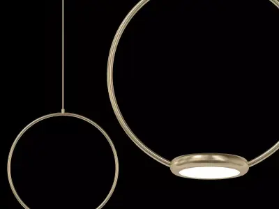 Untitled circle hanging 3D model