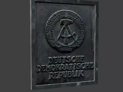 DDR original from ChackpoitCharlie Berlin scan 3D model