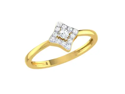 Women Ring  Render 3dm STL OBJ FBX Details 3D print model 277
