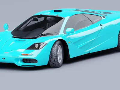 1993 McLaren F1 3D model