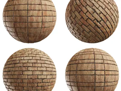 PBR Bricks 01 - Tileable 4K Texture Texture