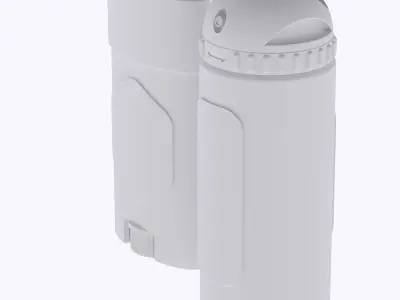 miniature Bathroom set of 2 deodorant  3D print model