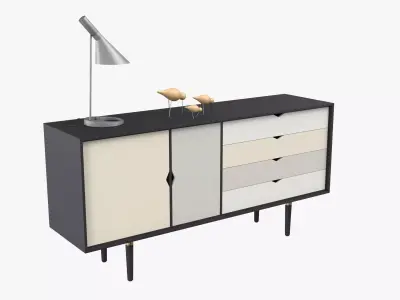 S6 SIDEBOARD Andersen Furniture 3D model