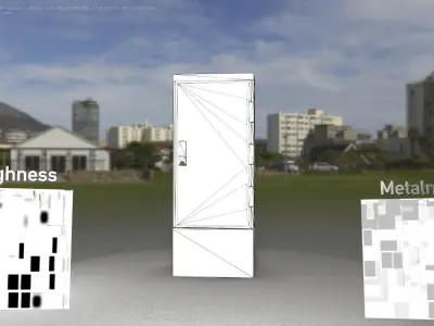 Verteilerschrank 8 refrigerator Low-poly 3D model