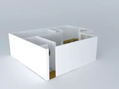 patricia floor plan of apartment Free 3D model