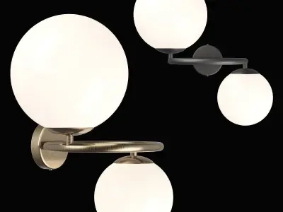 81562x Globo Lightstar Sconces 3D model