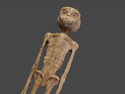 Mexico alien  3D model