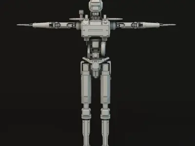 Chappie star wars robot 3D model