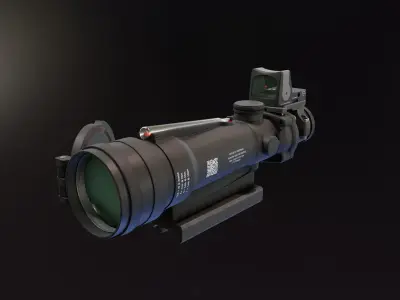 Trijicon TA11SDO Low-poly 3D model