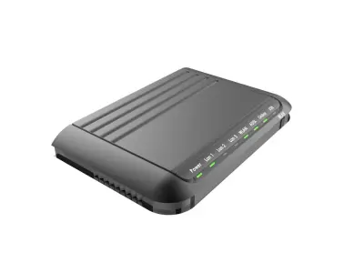 Modem router concept 3D print model