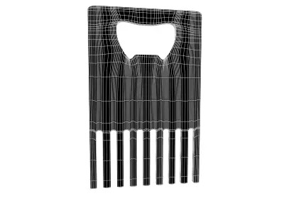 Comb v1 001 Low-poly 3D model