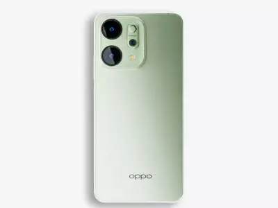 Oppo Reno 14 Blender 3D Model with Lighting Setup 3D model