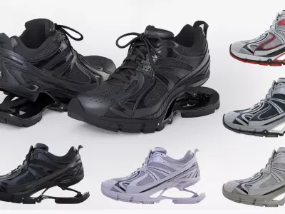 Balenciaga Xpander sneaker Low-poly 3D model