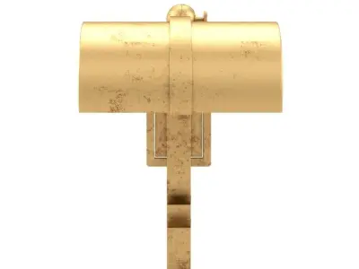 Furness Small Picture Light 3D model