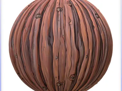 Stylized Wood Seamless Texture Texture 11